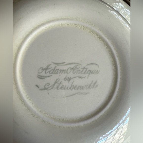 Set of 24 Adam Antiques Steubenville Vintage Antique Bowls and plates roses gold - Picture 10 of 10